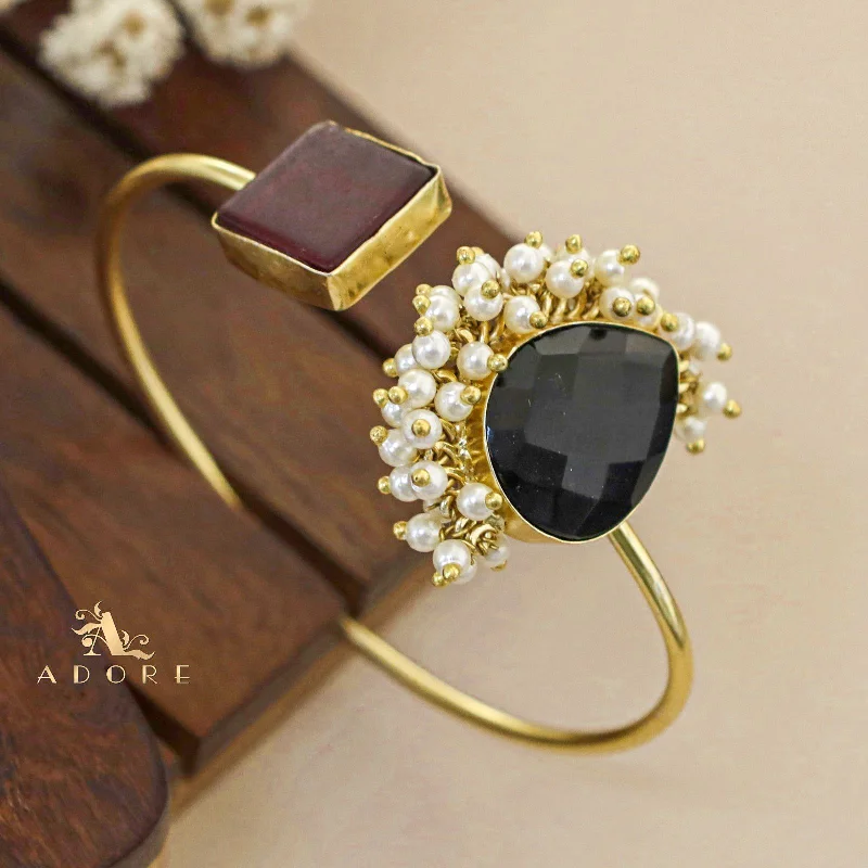 Black + Maroon